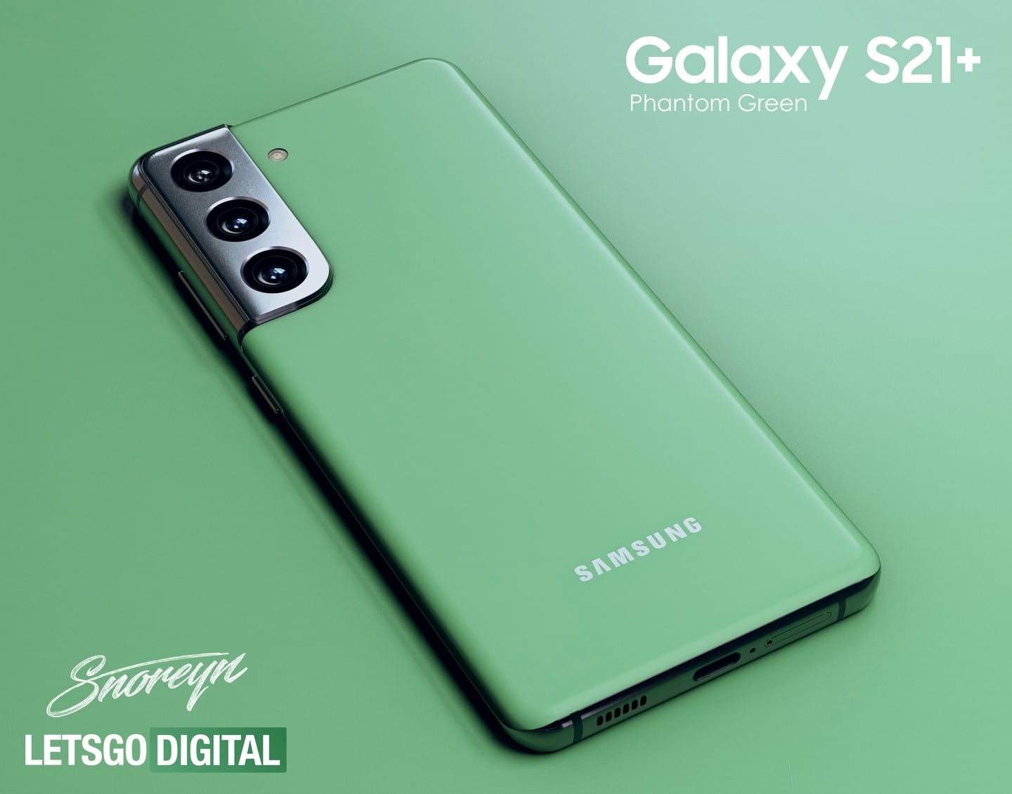 Galaxy S21 Plus Color verde