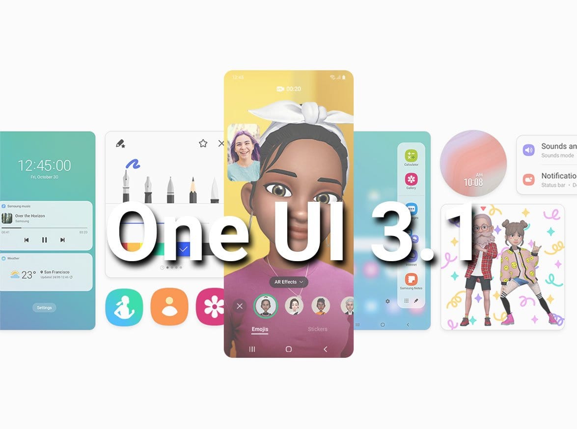 One UI 3.1 de Samsung
