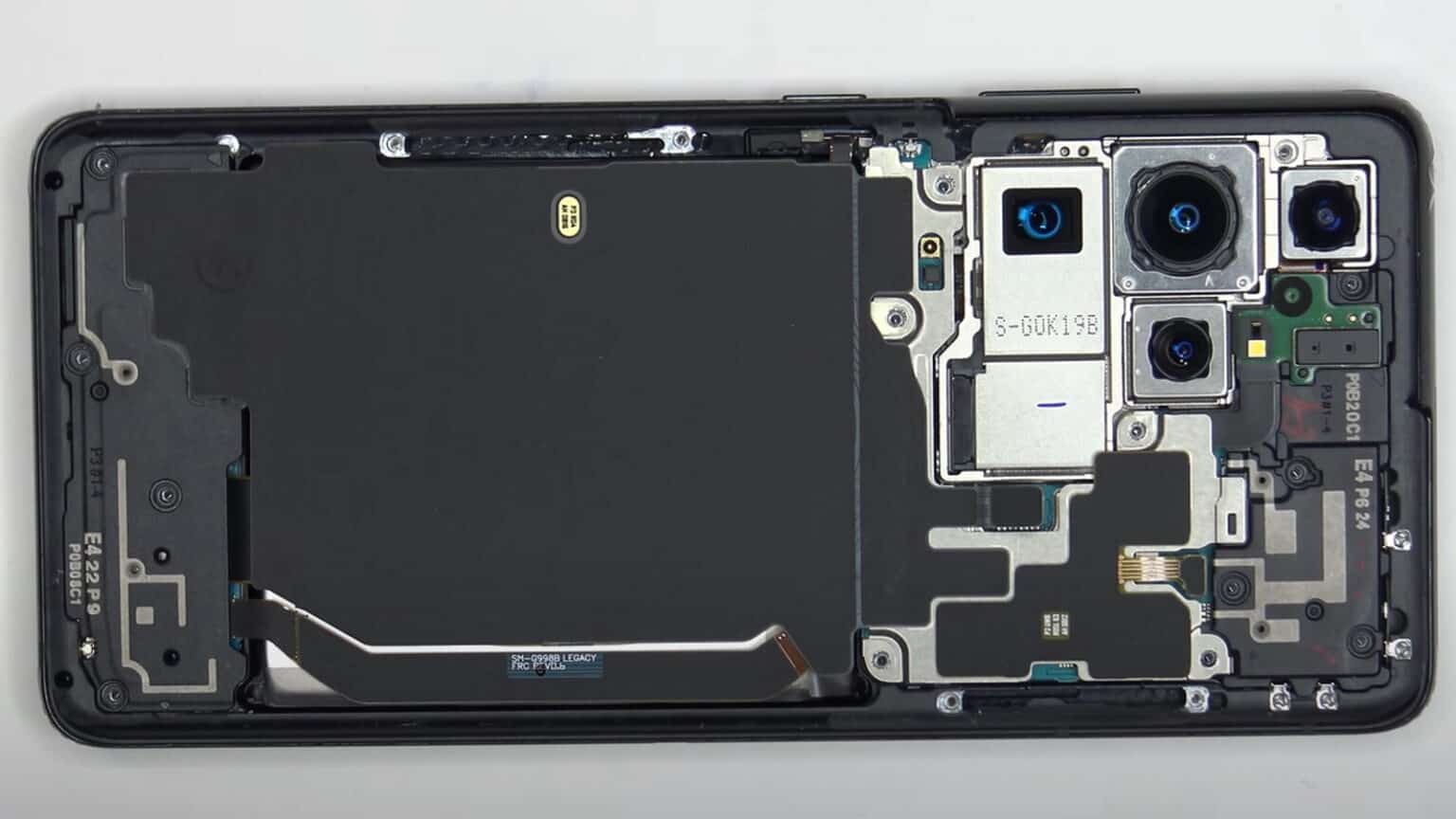 Desmontaje del Samsung Galaxy S21 Ultra