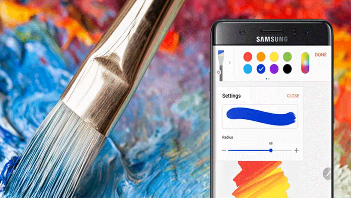 Actualización de la aplicación Samsung Notes