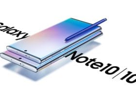 Actualización de seguridad de los Galaxy Note 10