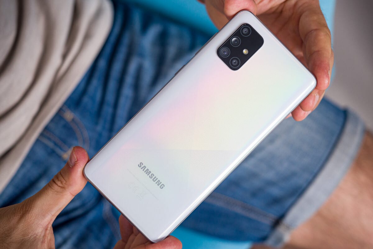 Actualización del Galaxy A71 5G a Android 11