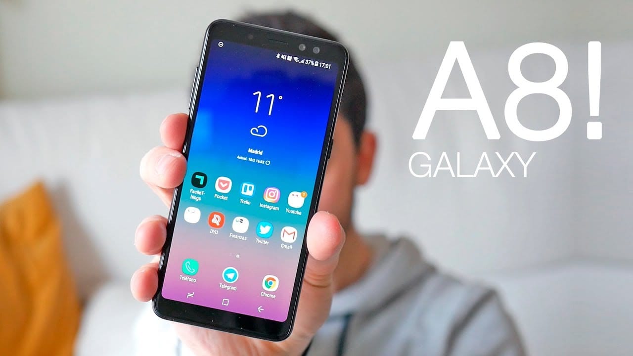 Actualización del Galaxy A8 (2018)