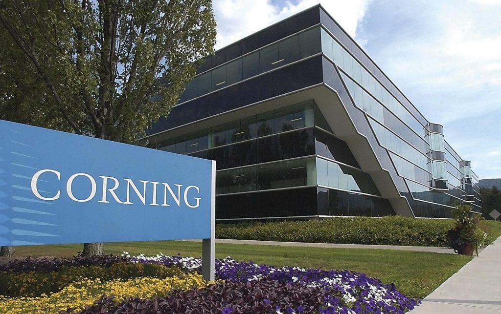 Relación Samsung - Corning Inc.