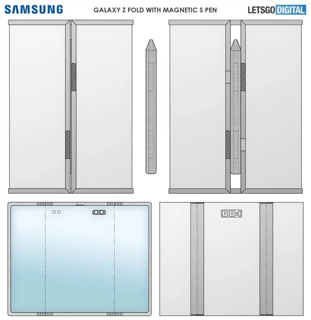 Dispositivo plegable Samsung