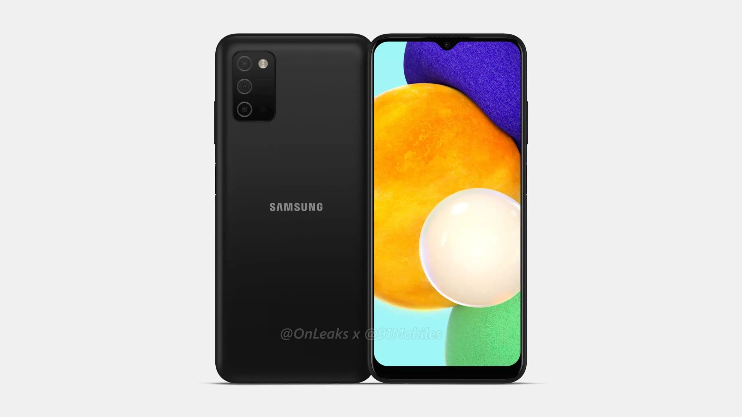 Samsung Galaxy A03s - Fuente: Onleaks