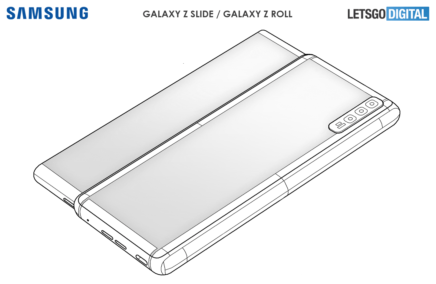 Patente deslizable Samsung