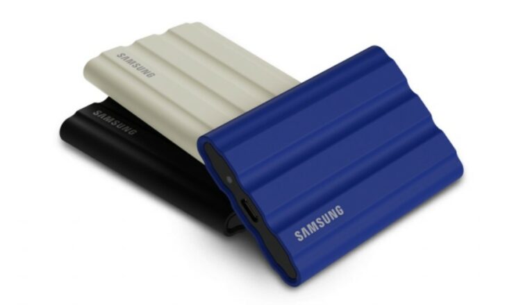 Colores Samsung SSD T7 Shield