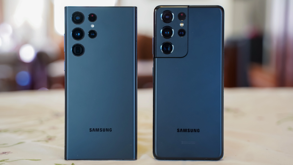 Samsung Galaxy S21 y Galaxy S22